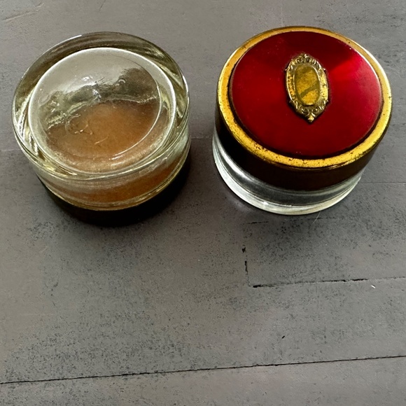 Vintage 2 small jars - Picture 3 of 4